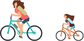 자전거를 탄 사람